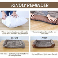 Multicolor Pet Dog Cat Sleeping Bed Soft Puppy Cushion House Winter Warm Kennel Dog Matt Padst S/M/L/XL/XXL/XXXL - FastAndSafeStoreFastAndSafeStore