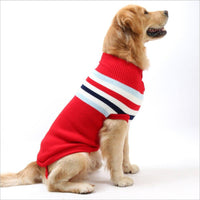 Dogs Striate Cotton Sweater - Prevent Hair Loss - FastAndSafeStoreFastAndSafeStore