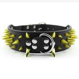 Cool Spikes Studded Dogs Collar for German Shepherd Mastiff Rottweiler Bulldog - FastAndSafeStoreFastAndSafeStore