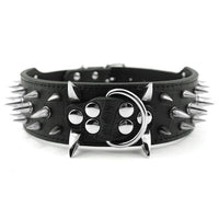 Cool Spikes Studded Dogs Collar for German Shepherd Mastiff Rottweiler Bulldog - FastAndSafeStoreFastAndSafeStore