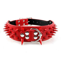 Cool Spikes Studded Dogs Collar for German Shepherd Mastiff Rottweiler Bulldog - FastAndSafeStoreFastAndSafeStore