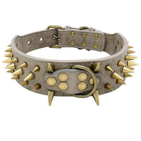 Cool Spikes Studded Dogs Collar for German Shepherd Mastiff Rottweiler Bulldog - FastAndSafeStoreFastAndSafeStore