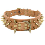 Cool Spikes Studded Dogs Collar for German Shepherd Mastiff Rottweiler Bulldog - FastAndSafeStoreFastAndSafeStore