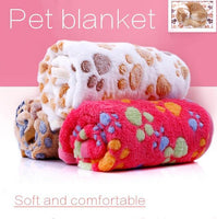 Cute Floral Fleece Soft Blanket - Beds Mat - FastAndSafeStoreFastAndSafeStore