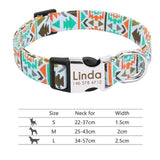 Personalized Dog Collar Engraved with ID Tag Nameplate Reflective - FastAndSafeStoreFastAndSafeStore