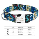 Personalized Dog Collar Engraved with ID Tag Nameplate Reflective - FastAndSafeStoreFastAndSafeStore