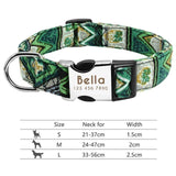 Personalized Dog Collar Engraved with ID Tag Nameplate Reflective - FastAndSafeStoreFastAndSafeStore