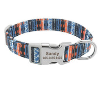 Customized Printed Collar with Free Engraving ID Name - FastAndSafeStoreFastAndSafeStore