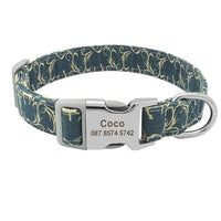 Customized Printed Collar with Free Engraving ID Name - FastAndSafeStoreFastAndSafeStore