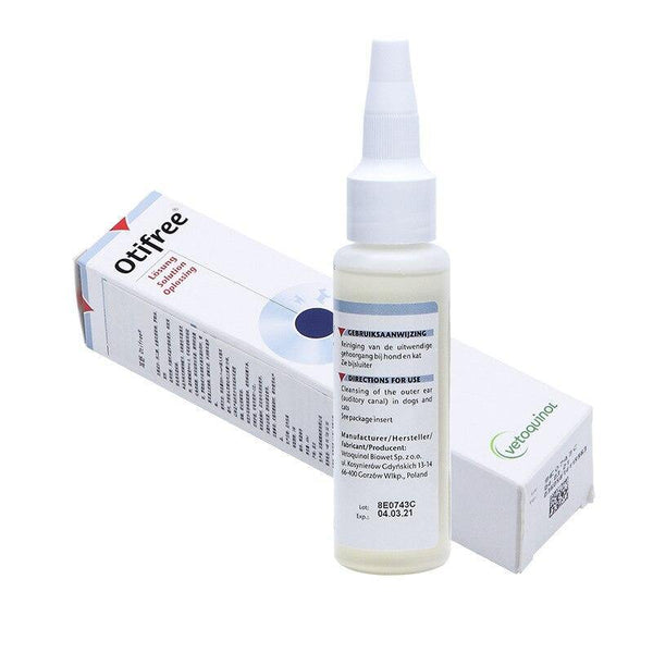 Otifree Ear Cleaning Solution By Vetoquinol - FastAndSafeStoreFastAndSafeStore