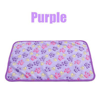 Cute Floral Fleece Soft Blanket - Beds Mat - FastAndSafeStoreFastAndSafeStore